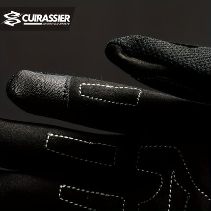 Breathable Motorcycle Gloves – Touchscreen & Night Reflective