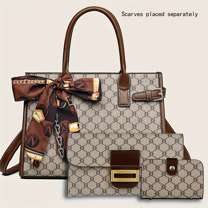 Elegant 3-Piece Retro Bag Set
