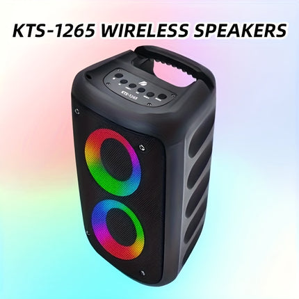 Portable Boombox with Subwoofer