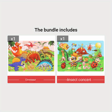 30-Piece Wooden Jigsaw Puzzle – Fun & Learning! - Monti Bargains