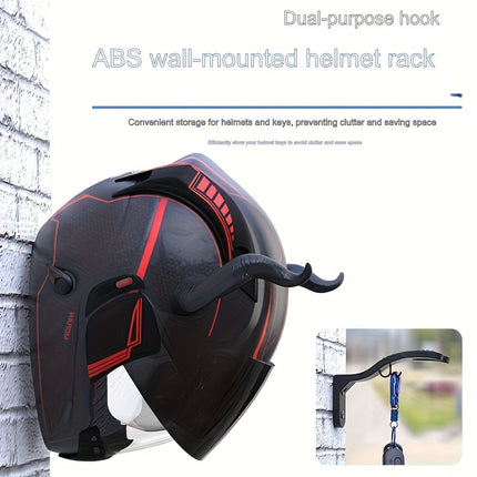 Helmet Shelf Wall Hook – Non-Punch Hanging Storage Rack