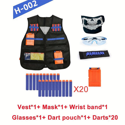 Ultimate Tactical Vest Kit for Nerf - Monti Bargains