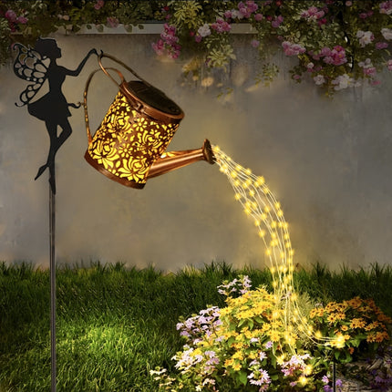 Solar Watering Can Fairy Light - Magical Garden Decor