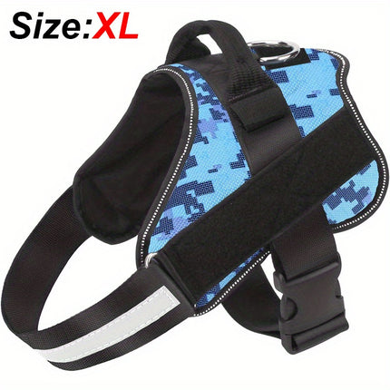 Reflective No-Pull Dog Harness with Easy-Grab Handle - Monti Bargains