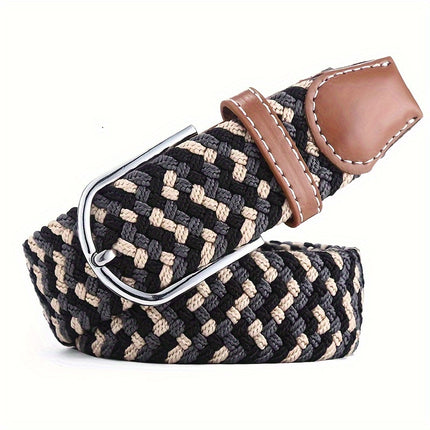Unisex Elastic Canvas Golf Belt