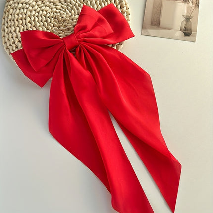 Elegant Retro Ribbon Bow Barrettes