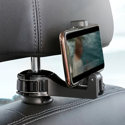 Adjustable Car Seat Phone Holder – Secure Headrest Mount