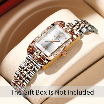 CRRJU Women's Square Quartz Watch