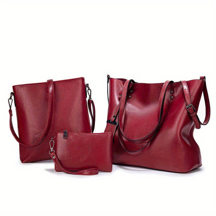 Retro Crossbody Briefcase Handbag