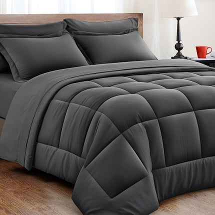 All-Season Hotel-Quality Comforter - Lightweight & Breathable