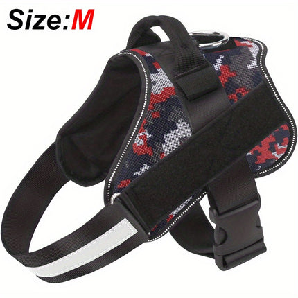 Reflective No-Pull Dog Harness with Easy-Grab Handle - Monti Bargains