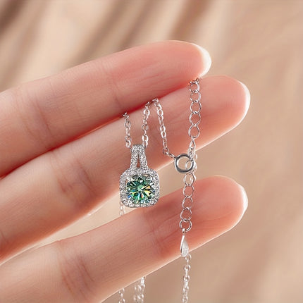 Moissanite 925 Sterling Silver Jewelry Set