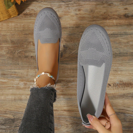 Women's Black Slip-On Flats