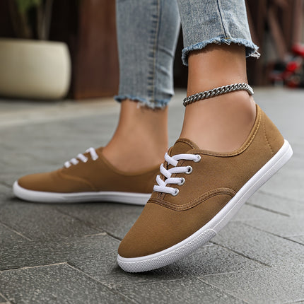Women's Solid Color Canvas Shoes