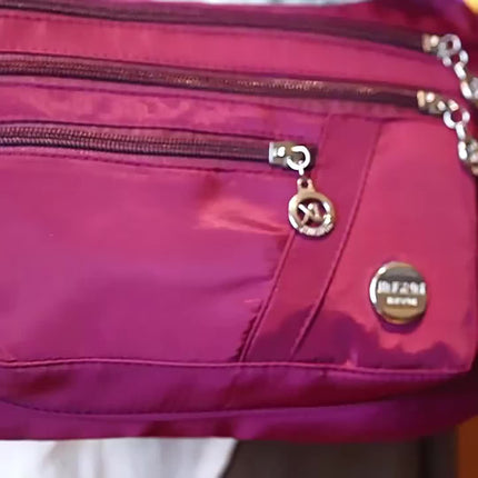 Chic Waterproof Nylon Crossbody Bag