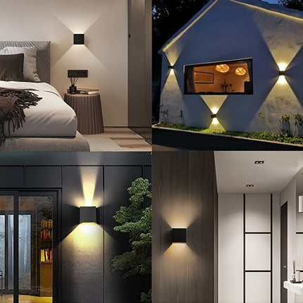 10W LED Up and Down Adjustable Wall Light - Energy Saving