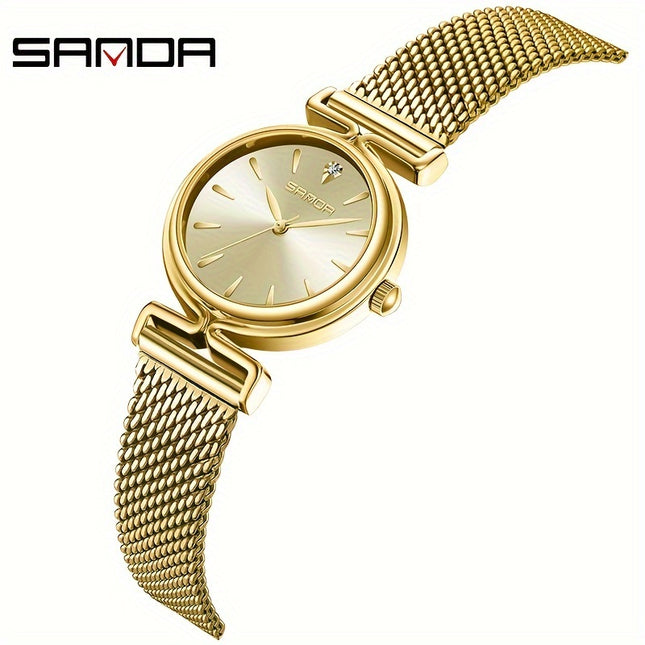 SANDA Elegant Vintage Quartz Watch