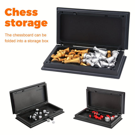 Mini Magnetic Chess Set – Perfect Travel Game Gift