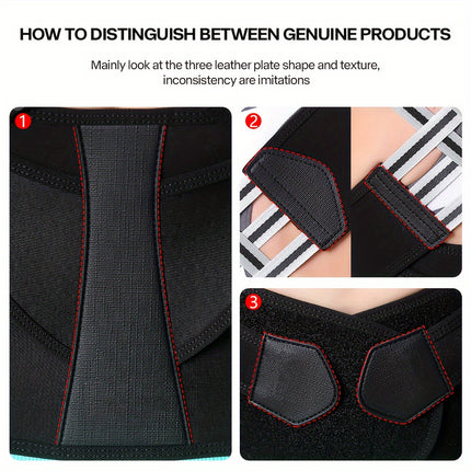 Improve Posture Instantly with Adjustable Back Support Belt