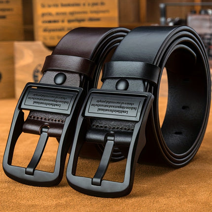 Men's Retro Dual-Sided Leather Belt