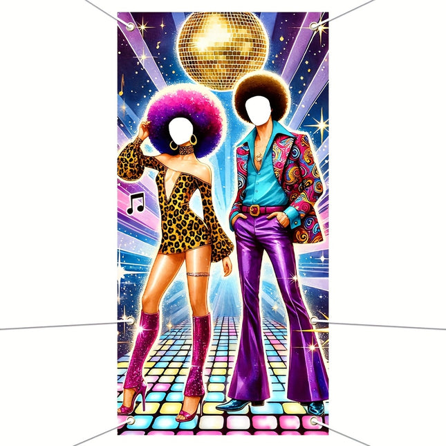 70s Disco Dance Photo Backdrop