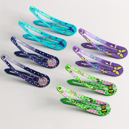 10/30pcs Baby Girls Cute Star & Butterfly Hair Clips