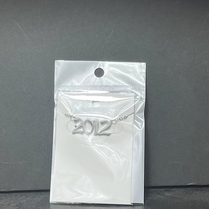 Custom Birth Year Stainless Steel Necklace
