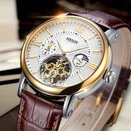 Elegant Hollow Mechanical Watch