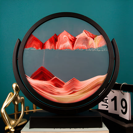 Angel-Themed 3D Glass Sand Art - Mesmerizing Decor Gift