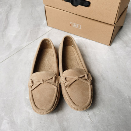 Women's Retro Bow Loafers